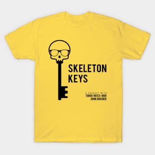 Skeleton Keys Podcast Logo T-Shirt
